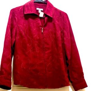 NWT Croft & Barrow Zip-Up